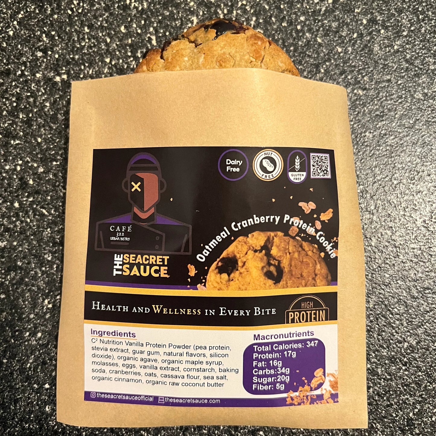 COOKIES: Chocolate Chip PROTEIN🍪(GF) (NF) (DF)