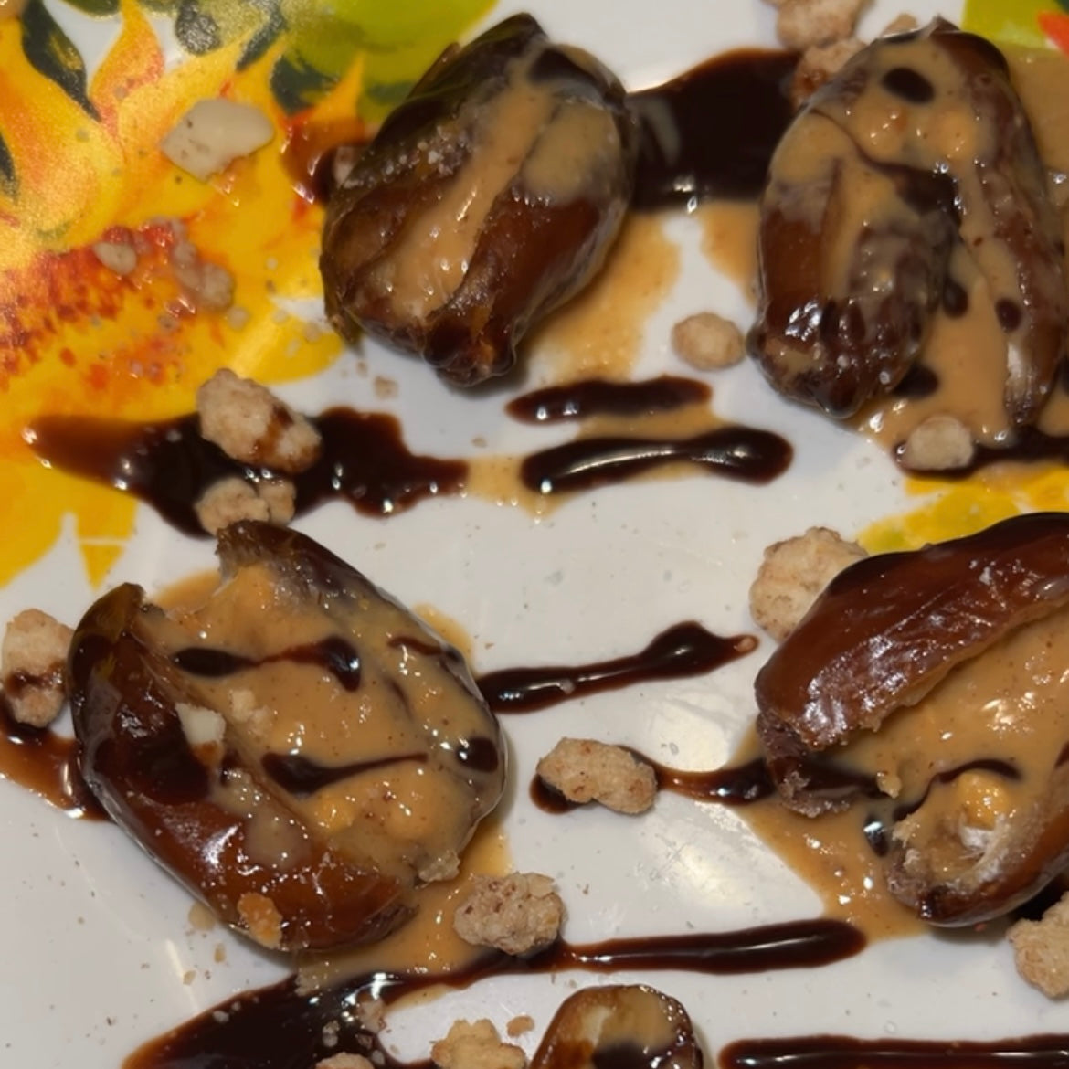 Almond Chocolate Date Bites (8oz) (plant based)🍫