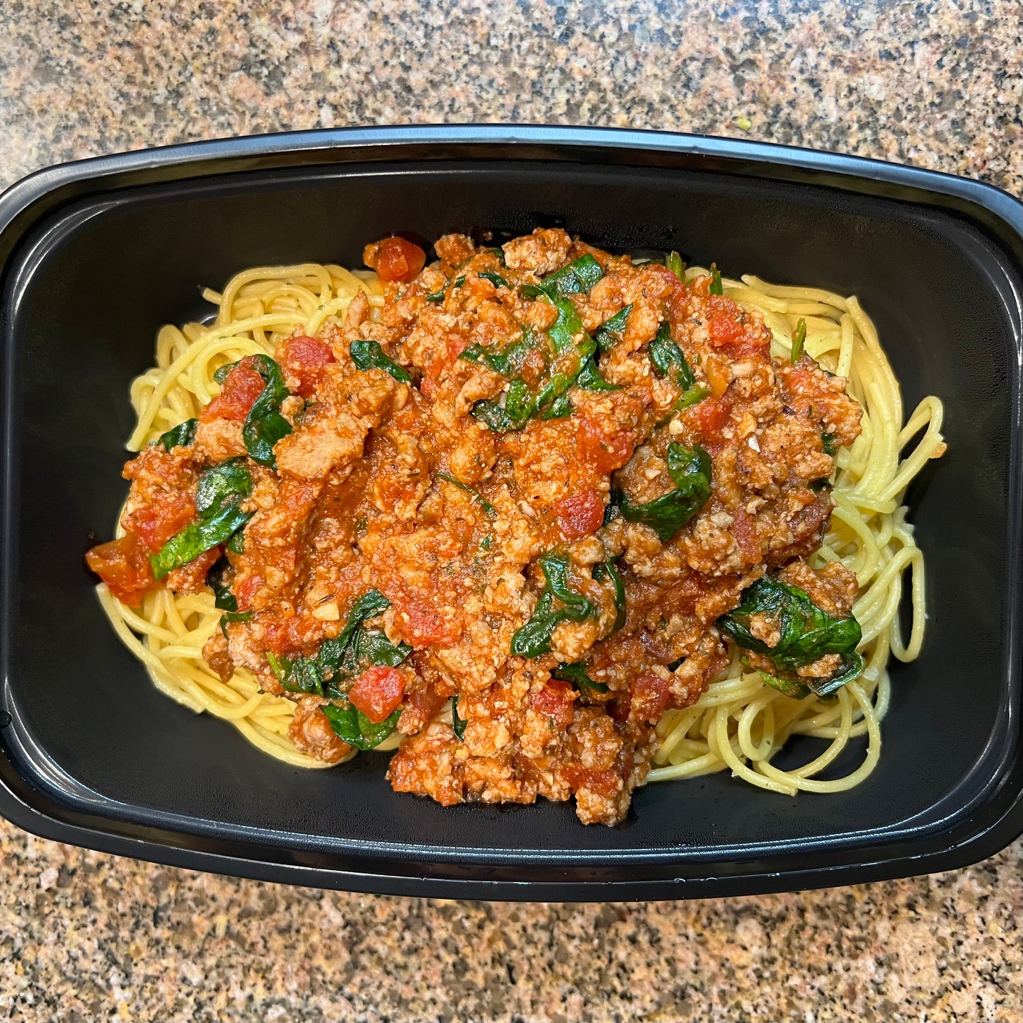 Ground Turkey Marinara Pasta🍝