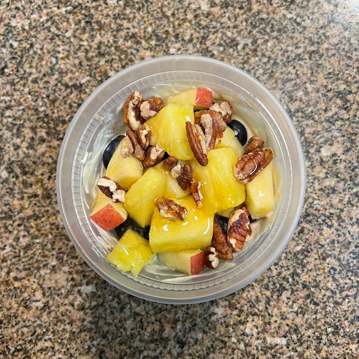 Honey Yogurt Fruit Parfait (16oz) (plant based)🍦
