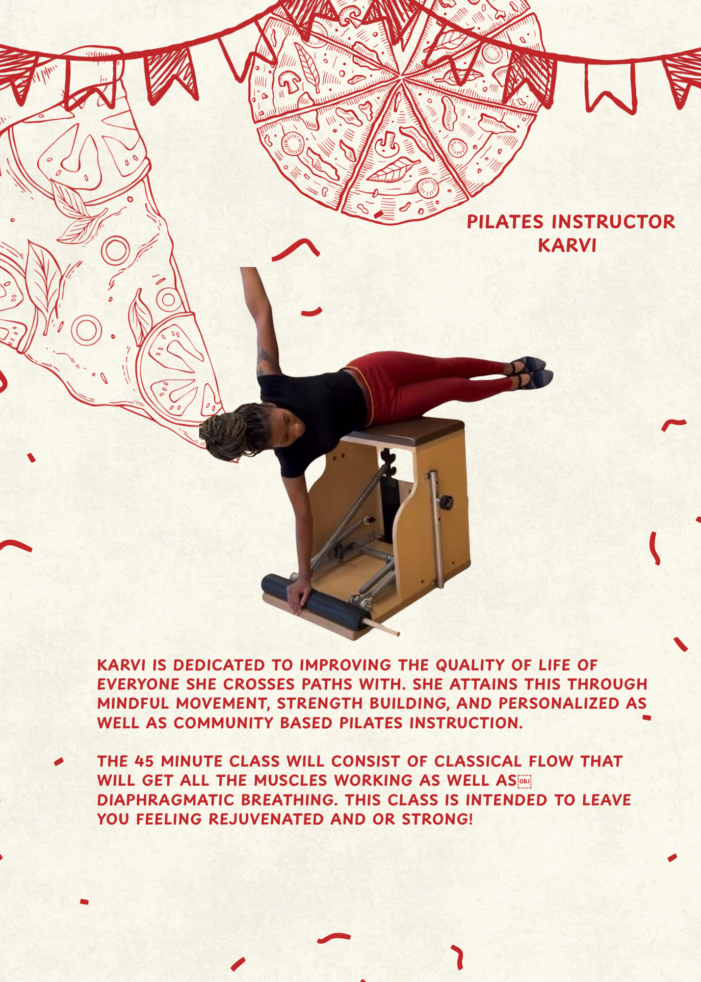 2- ROOFTOP PILATES/YOGA🧘♀️🧘♂️🌴
