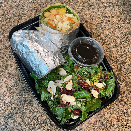 Chickpea Tofu Wrap (plant based)🌯