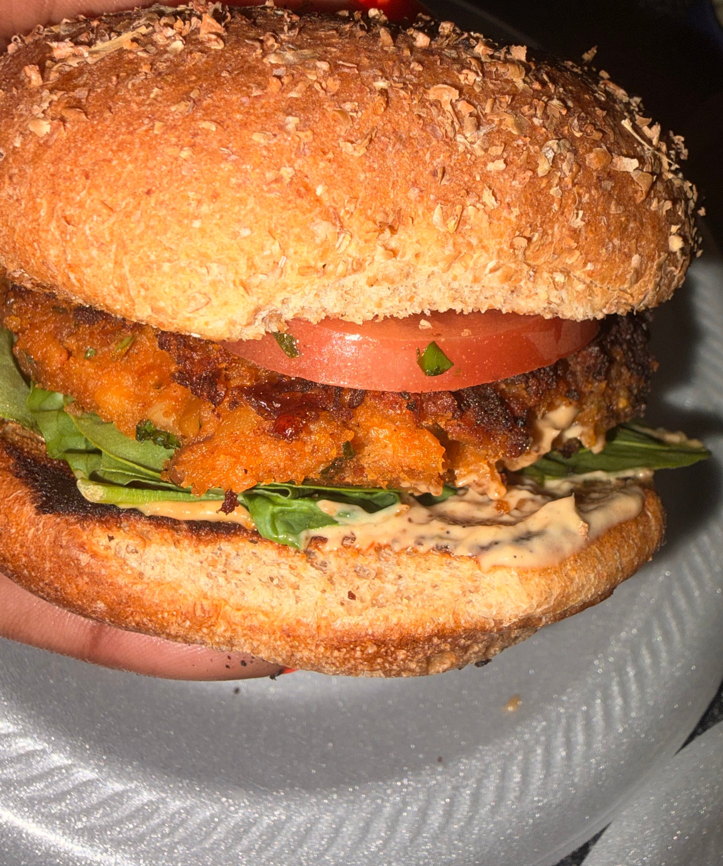 BURGERS: Chickpea Veggie Burger