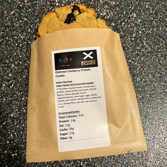 PROTEIN COOKIE: Oatmeal Cranberry