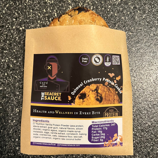 PROTEIN COOKIE: Oatmeal Cranberry