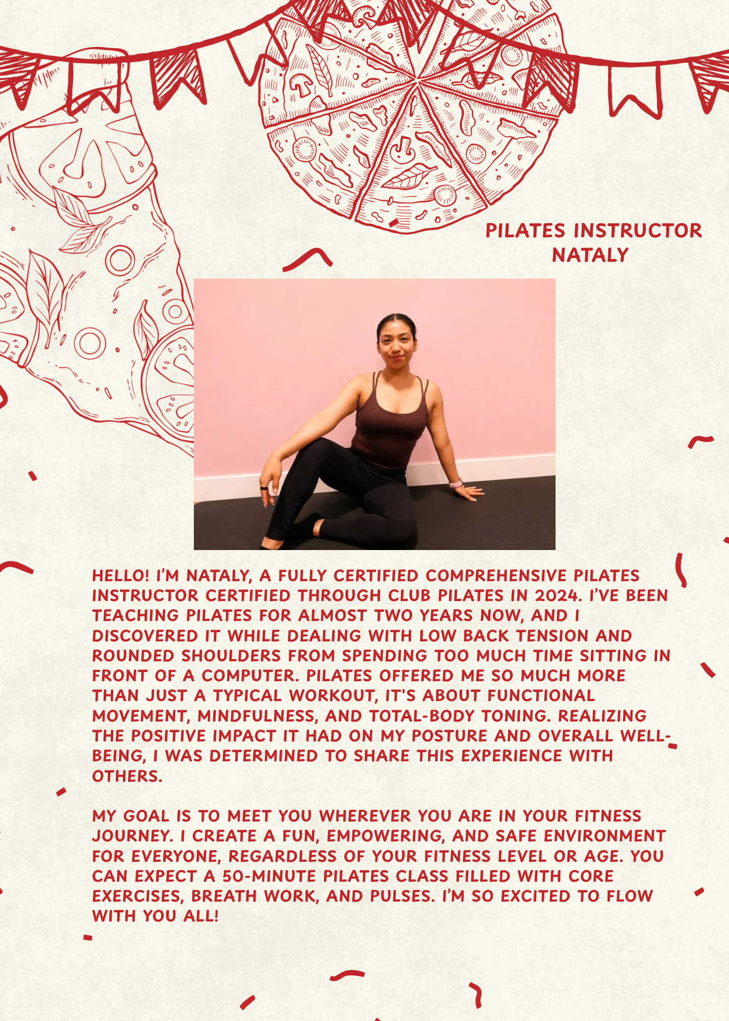 2- ROOFTOP PILATES/YOGA🧘‍♀️🧘‍♂️🌴